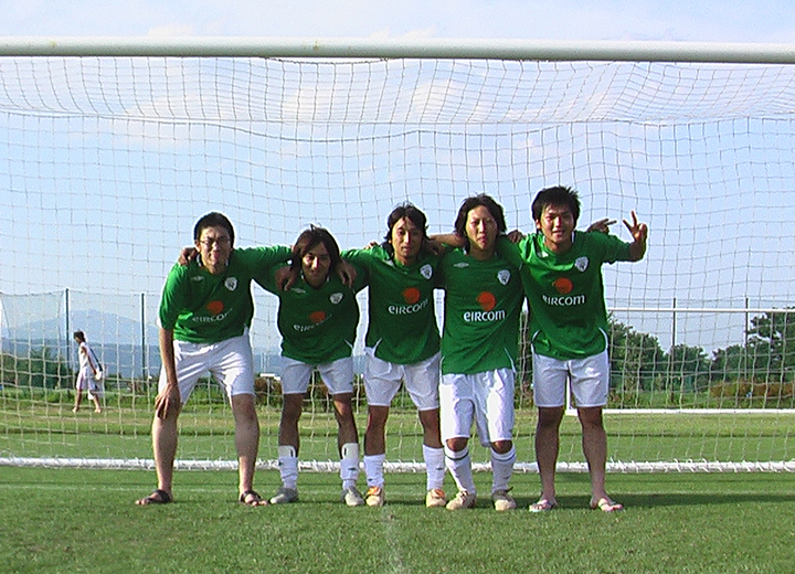 サッカー部時代写真